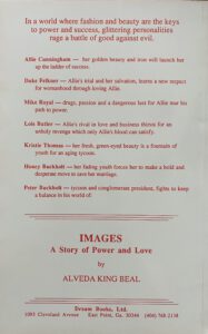 Images - The Novel - Back